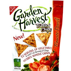 28 Grams Garden Harvest, Toasted Chips, Tomato Basil
