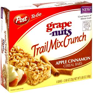 28 Grams Grape-Nuts Trail Mix Crunch, Apple Cinnamon