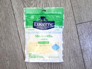 28 Grams Mozzarella Cheese, 2%Milk, Shredded, Reduced Fat