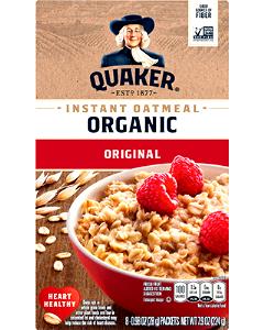 28 Grams Oatmeal, Instant Organic Regular