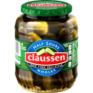 28 Grams Pickle, Half Sours New York Deli Styles Wholes