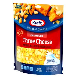 28 Grams Three Cheese Crumbles
