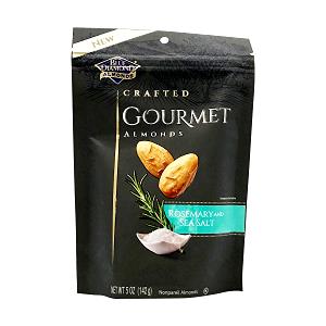 28 nuts (1 oz) Rosemary & Black Pepper Almonds