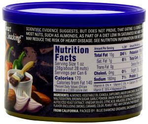 28 nuts (28 g) Carolina Barbeque Almonds