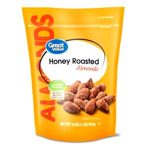28 nuts (28 g) Honey Roasted Vanilla Almonds