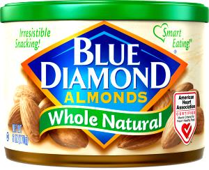 28 Nuts Almonds, Traditional, Whole Natural