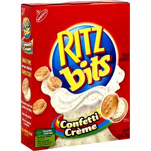 29 Grams Cracker Sandwich, Ritz Bits Confetti Creme