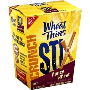 29 Grams Wheat Thins, Crunch Stix, Honey Wheat