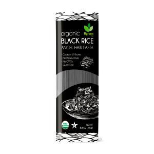 2.9 oz (83 g) Organic Black Rice Angel Hair Pasta