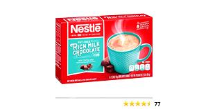 290 Grams HOT CHOCOLATE - Small - Skim Milk - Milk Chocolate - With Non-Fat Whip