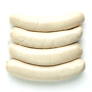 2.96 Oz Bratwurst, Veal, Cooked (Brotwurst)