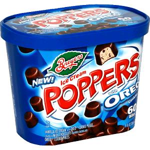 3 1/5 Fl Oz Ice Cream Poppers, Cookies & Cream