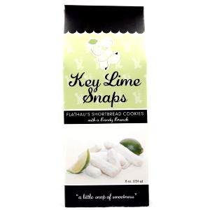 3-4 cookies (1 oz) Key Lime Snaps
