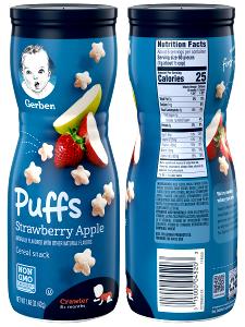 3/4 Cup (1 NLEA Serving) Puffed Rice Cereal Fruit Flavored (Presweetened)