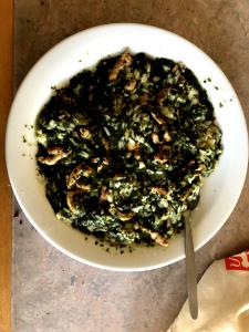 3/4 cup (100 g) Molokhia