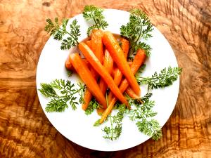 3/4 cup (100 g) Steam-in-bowl Spring Harvest Vegetables