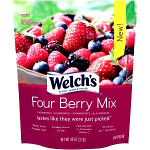 3/4 cup (140 g) Fresh Frozen Mixed Berries
