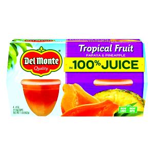 3/4 cup (140 g) Mandarin Orange, Pineapple, and Papaya Blend