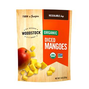 3/4 cup (140 g) Organic Frozen Mango