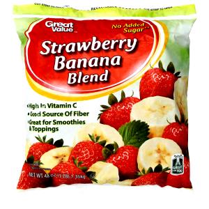 3/4 cup (140 g) Strawberry Banana Frozen