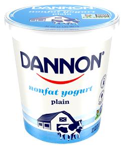 3/4 cup (170 g) All Natural Nonfat Yogurt - Plain
