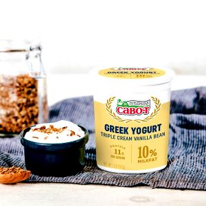 3/4 cup (170 g) Greek Yogurt Triple Cream Vanilla Bean