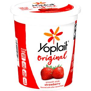 3/4 cup (170 g) Lowfat Strawberry Yogurt