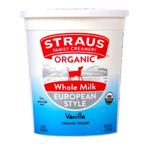 3/4 cup (170 g) Organic Vanilla Whole Milk Yogurt