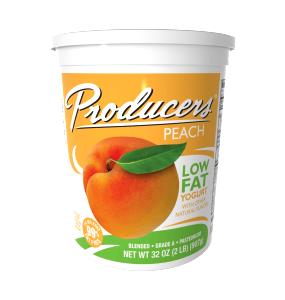 3/4 cup (170 g) Peach Yogurt