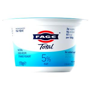 3/4 cup (170 g) Total 5% Greek Yogurt (170g)