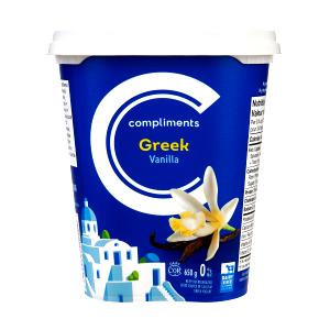 3/4 cup (175 g) Vanilla Greek Yogurt