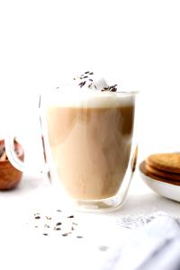 3/4 cup (180 ml) London Fog Tea Latte