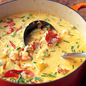 3/4 cup (195 g) Lobster Corn Chowder