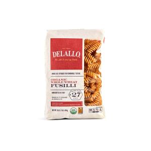 3/4 cup (2 oz) Organic Whole Wheat Fusilli Pasta