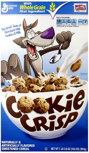 3/4 cup (26 g) Chocolate Chip Cookie Crisp Cereal