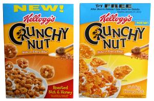 3/4 cup (27 g) Crunchy Nut Roasted Nut & Honey Cereal