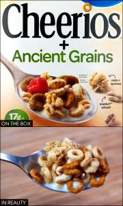 3/4 cup (28 g) Cheerios + Ancient Grains