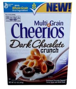 3/4 cup (28 g) Multi Grain Cheerios Dark Chocolate Crunch