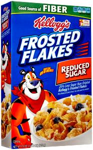3/4 cup (30 g) Frosted Flakes with Fiber, Less Sugar
