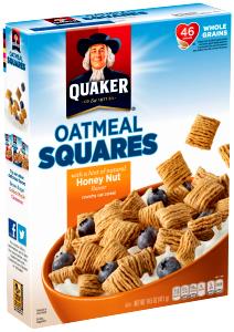 3/4 cup (30 g) Honey Nut Squares Cereal