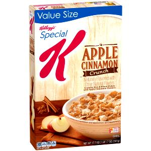 3/4 cup (32 g) Special K Apple Cinnamon Crunch