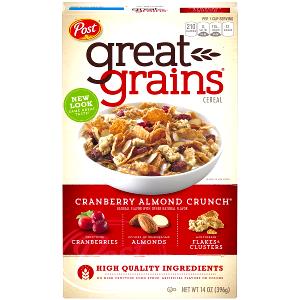 3/4 cup (49 g) Cranberry Crunch Multigrain Cereal