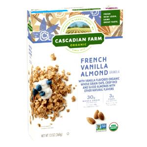 3/4 cup (55 g) French Vanilla Almond Granola