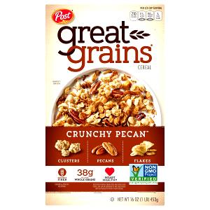 3/4 cup (55 g) Great Grains Crunchy Pecans Cereal