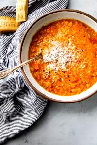 3/4 cup (55 g) Red Lentil & Carrot Penne Pasta