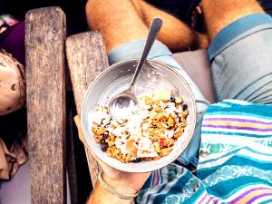 3/4 cup (55 g) Simply Fit Whole Oats & Flax Granola