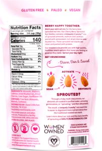 3/4 cup (55 g) Sweet Nut Medley