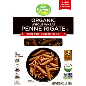 3/4 cup (56 g) Organic Whole Wheat Rotelle Pasta