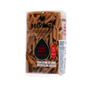 3/4 cup (56 g) Penne Pasta with Flax