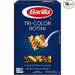 3/4 cup (56 g) Rotini Tri Color Pasta